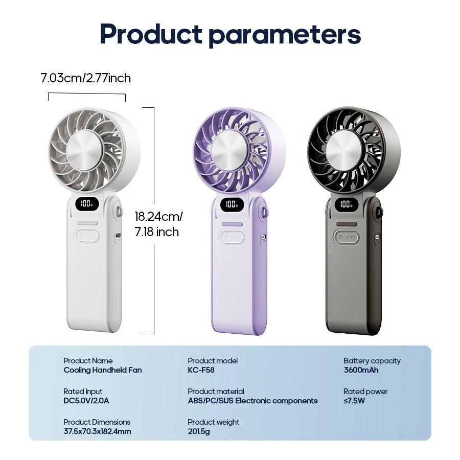 Branos Handheld Fan